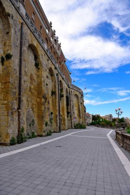 Guglielmo Marconi Caddesi Enna Sicilya İtalya