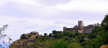 Lombardy Kalesi Enna Sicilya İtalya