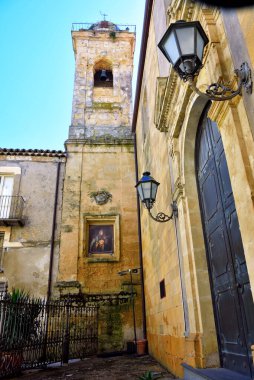 Kilise Maria SS Addolorata Enna Sicilya İtalya
