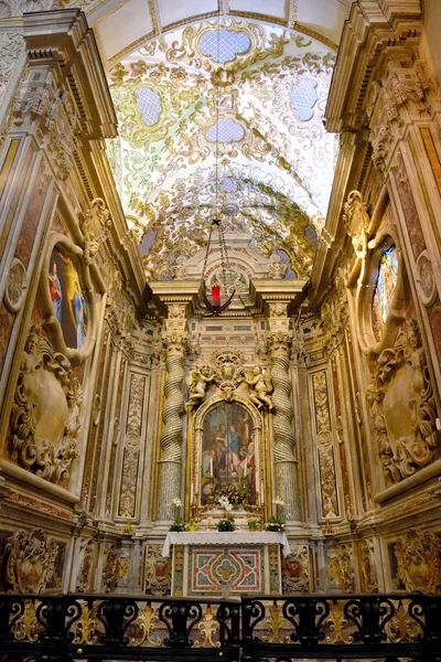 Interior Cathedral Dedicated Santa Maria Della Visitation Unesco National Monument — Stock Photo, Image