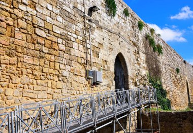 Lombardy Kalesi Enna Sicilya İtalya