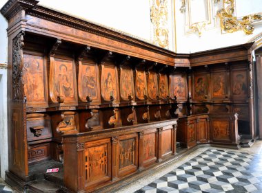 Certosa di San Lorenzo 'nun İçi 29 Eylül 2022 Padula İtalya