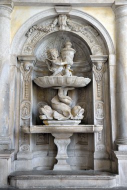 Certosa di San Lorenzo 'nun İçi 29 Eylül 2022 Padula İtalya