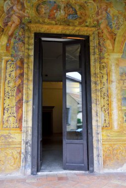 Certosa di San Lorenzo 'nun İçi 29 Eylül 2022 Padula İtalya