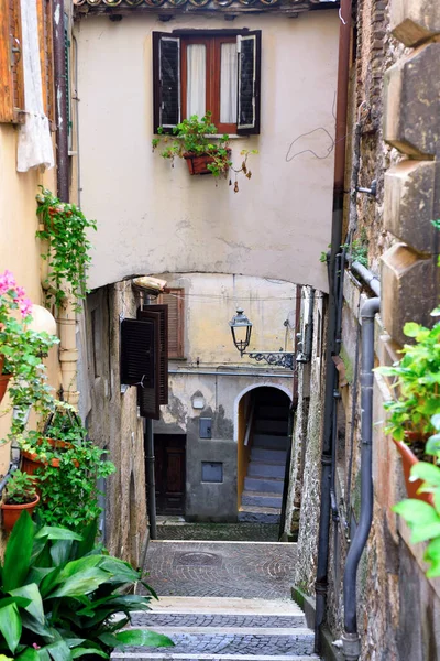 Fiuggi İtalya 'nın tarihi merkezi.