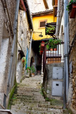 Fiuggi İtalya 'nın tarihi merkezi.