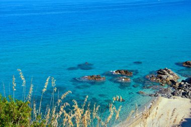 the coast and the sea in zambrone vibo valentia calabria italy