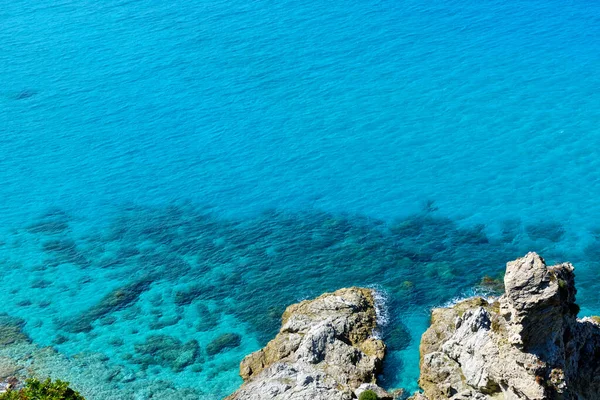 the coast and the sea at capo Vaticano Calabria Italy