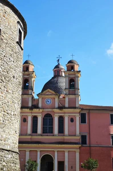 Kościół Świętych Filippo Neri Teresa Avila Varese Liguria Włochy — Zdjęcie stockowe