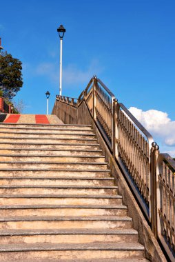 Roma Celle Ligure Liguria İtalya 'da yürüyor