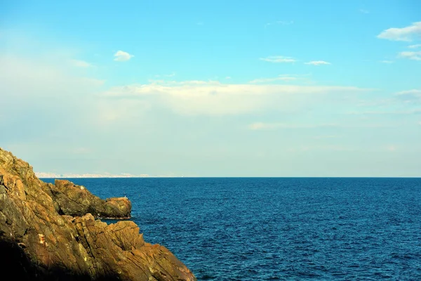 Küstenpanorama Arenzano Genua Italien — Stockfoto