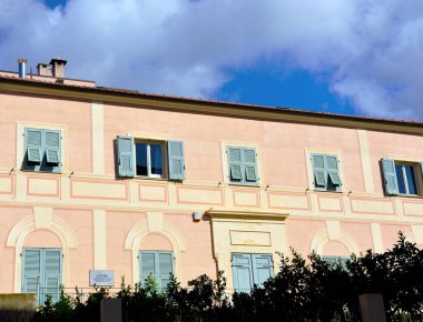 Borgio Verezzi Savona İtalya 'nın tarihi merkezi.