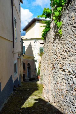 Borgio Verezzi Savona İtalya 'nın tarihi merkezi.