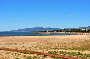 Cambrils Plajı Costa Daurada İspanya