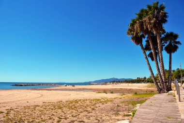 Cambrils Plajı Costa Daurada İspanya