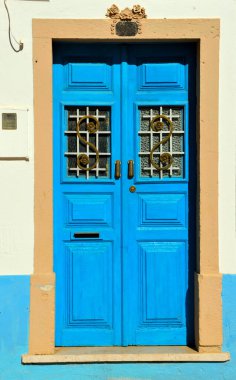 characteristic portals in lagos algarve portugal 