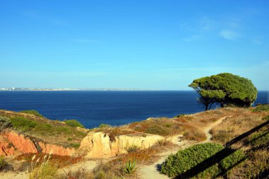 Ponta da Piedade, jeolojik peyzaj rotası Lagos Algarve Portugal