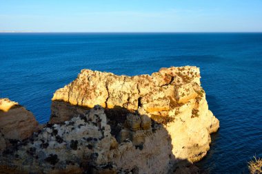 Ponta da Piedade, jeolojik peyzaj rotası Lagos Algarve Portugal