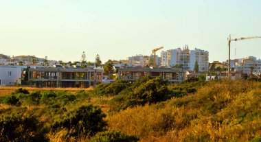 Algarve Portekiz 'in şehir manzarası