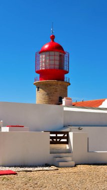 Cabo de So Vicente Deniz Feneri (Portekizce: Farol do Cabo de So Vicente) Sagres Algarve Portekiz