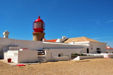 Cabo de So Vicente Deniz Feneri (Portekizce: Farol do Cabo de So Vicente) Sagres Algarve Portekiz