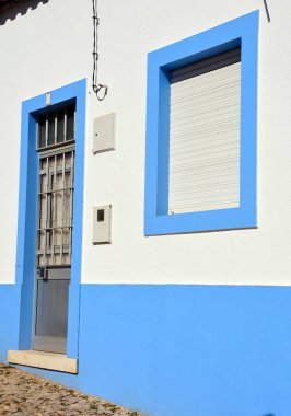 Tavira Algarve Portekiz 'in eski kasabasında kapılar