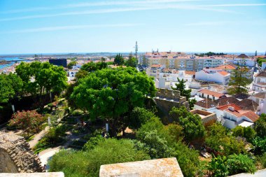 Tavira Algarve Portekiz 'in Panoraması
