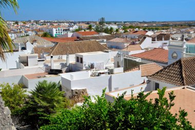 Tavira Algarve Portekiz 'in Panoraması