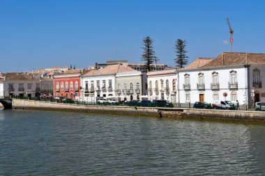 Gilao Nehri ve tarihi merkez 14 Eylül 2024 Tavira Portekiz