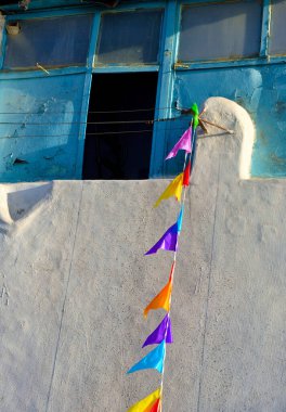 ferragudo küçük balıkçı köyü Portekiz 'in hemen yanında.