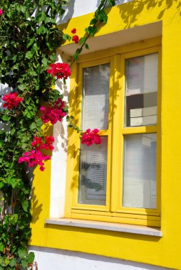 the old town in olhao algarve portugal