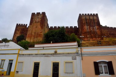 Silves Kalesi Mağribi tarzı algarve Portekiz