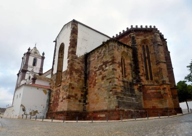 Silves katedral gotik tarzı algarve Portekiz