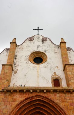 Silves katedral gotik tarzı algarve Portekiz