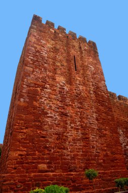 Silves Kalesi Mağribi tarzı algarve Portekiz