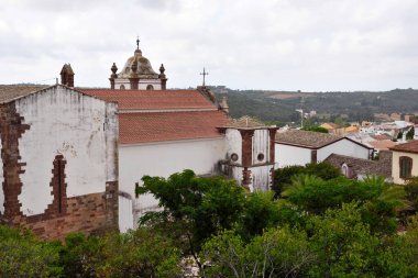 Silves katedral gotik tarzı algarve Portekiz