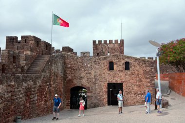 Silves şatosu moorish stili ayrıca 18 Eylül 2024 Silves Portugal şehir müzesidir.
