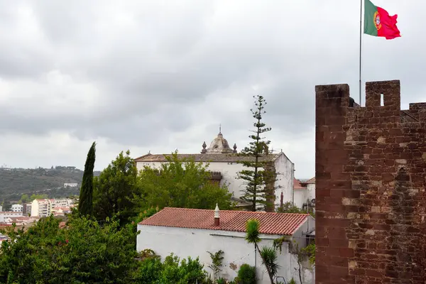 Silves katedral gotik tarzı algarve Portekiz