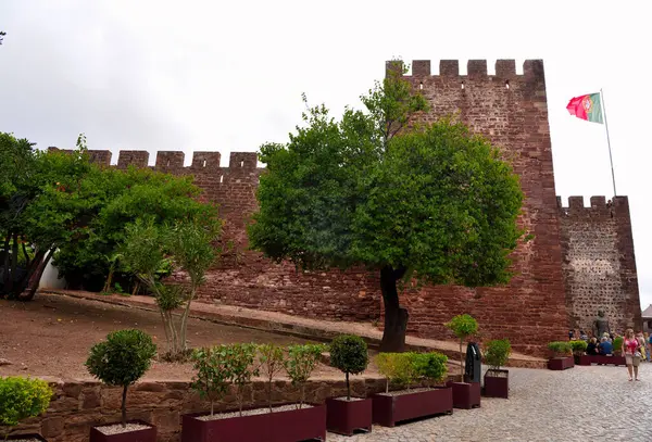 Silves şatosu moorish stili ayrıca 18 Eylül 2024 Silves Portugal şehir müzesidir.