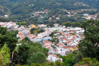 Monchique Algarve Portekiz 'in Panorama' sı