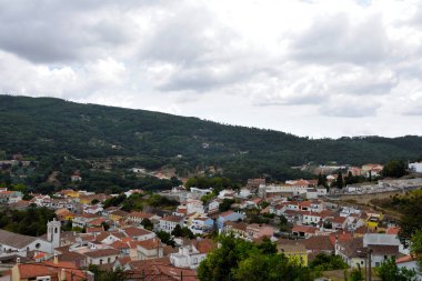 Monchique Algarve Portekiz 'in Panorama' sı