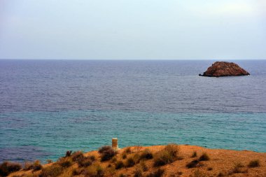  Bolnuevo Mazaron Murcia İspanya 'nın kıyısında.