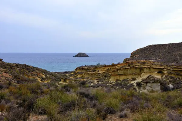 Kurt Mağarası Adası (isla cueva de lobos) bolnuevo mazarron