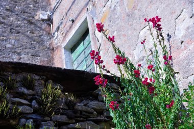 Montebruno Genoa İtalya 'nın tarihi merkezi.