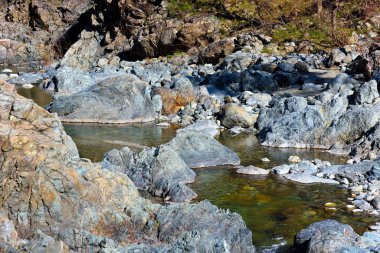 Val Gargassa: Beigua Park 'taki kanyon, Cenova, İtalya