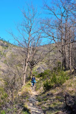 Val Gargassa: Beigua Park 'taki kanyon, Cenova, İtalya