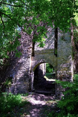 Garbagna Kalesi 'nden geriye kalanlar, İtalya' nın Piedmont eyaletindeki Alessandria eyaletinde yer alan Garbagna 'da bulunuyor.