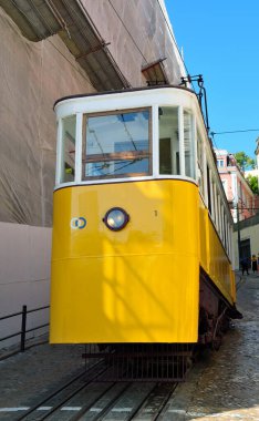  Elevador da gloria a historic funicular  27 May 2025 Lisbon Portugal