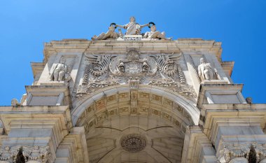 Rua Augusta Kemeri, Lizbon, Portekiz 'de bulunan zafer kemeri.