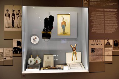Müze Guardia Nacional Republicana, Guarda Real da Policia de Lisboa ve Guarda Municipal May 2025 Lizbon Portekiz tarihine adanmıştır.